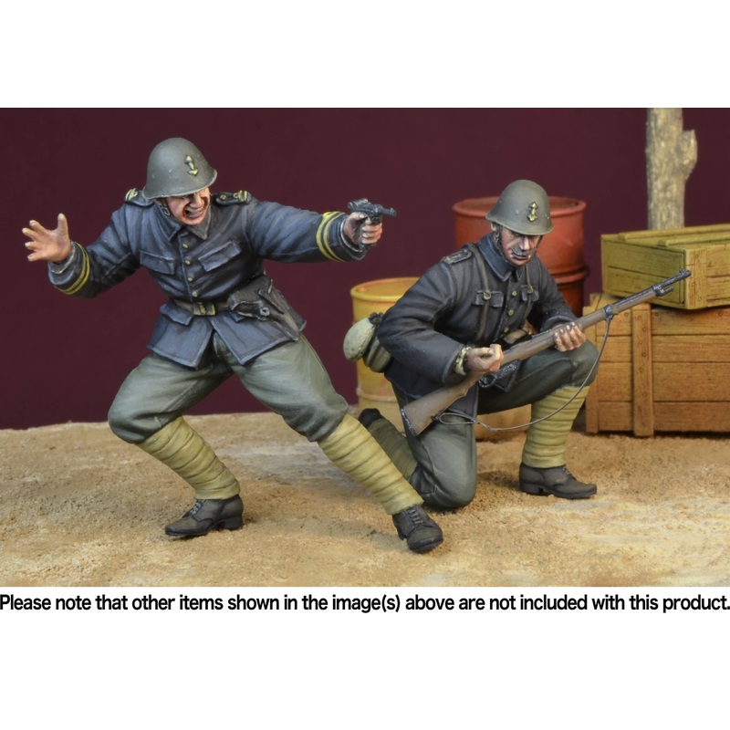 1/35 Black Devils in Action, WWII Dutch Army 1940