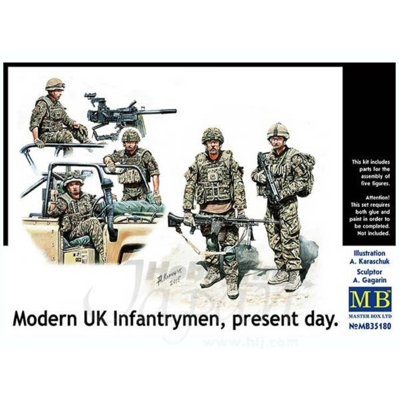 1/35 British Soldier (5 Set) The Middle East