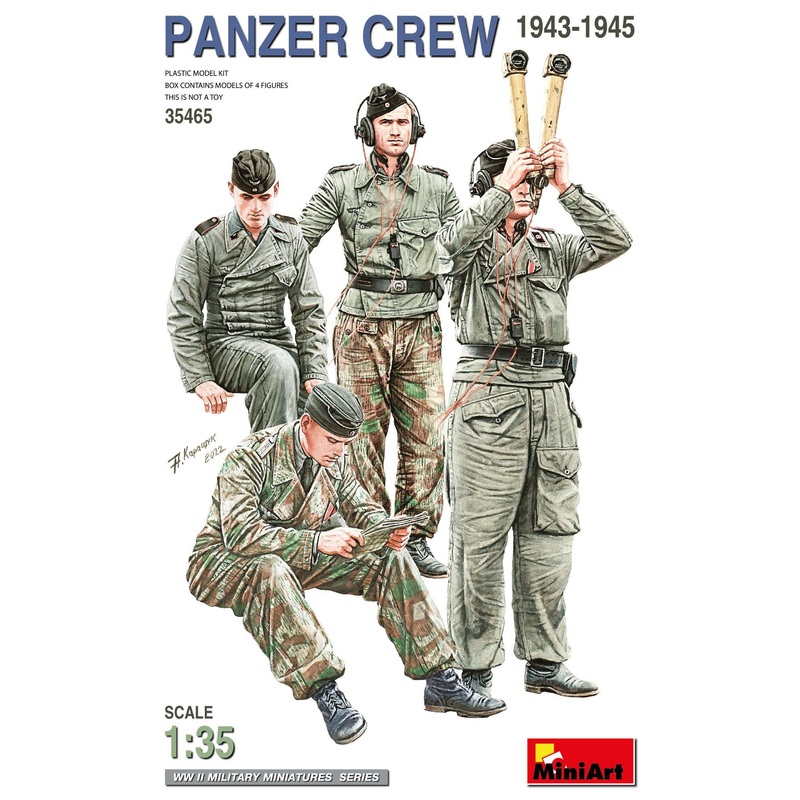 1/35 German Tank Crew 1943-1945