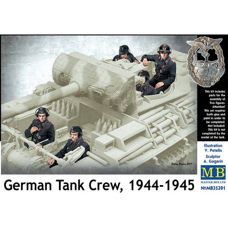 1/35 German Tank Crew, 1944-1945
