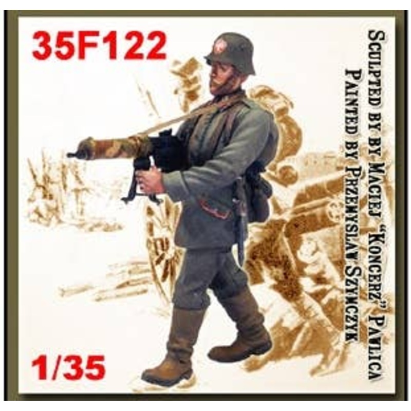1/35 Polish Soviet War 1920 Poland 14th Infantry Division Gunner