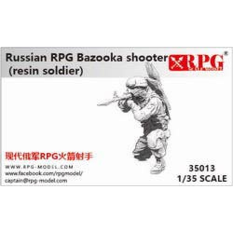 1/35 Russian Bazooka Gunner (Resin)