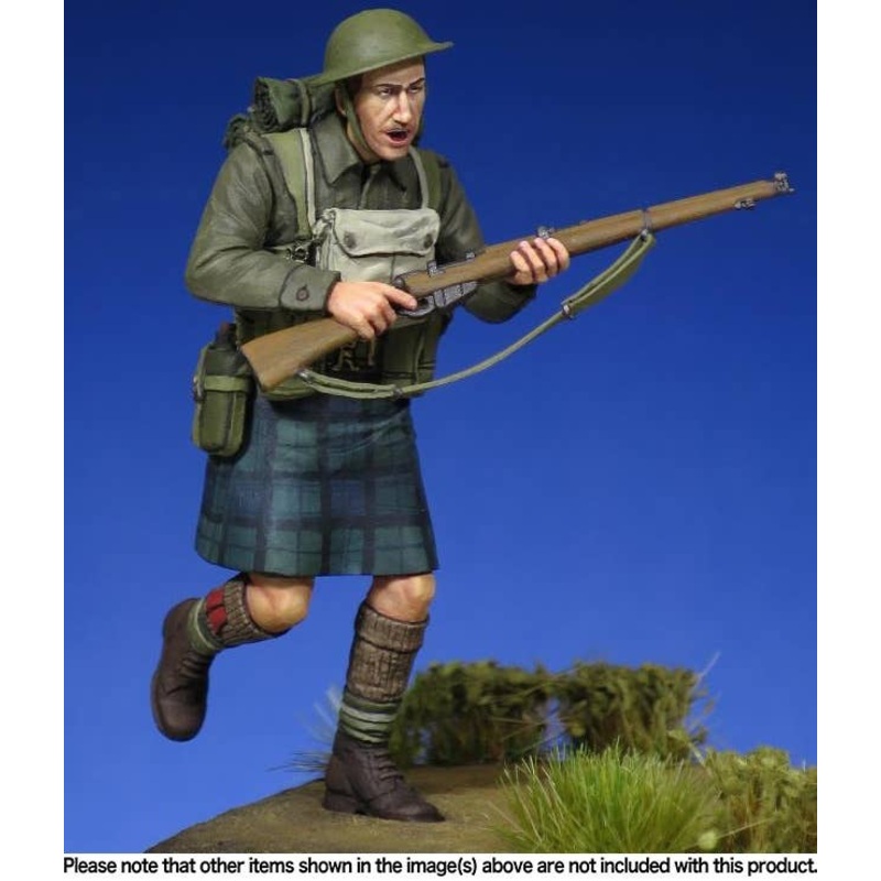 1/35 Scottish Black Watch Soldier WWII