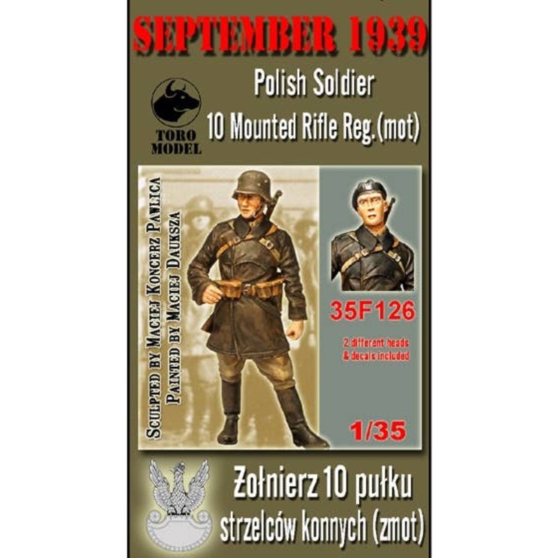 1/35 September 1939 Polish Soldier, 10 Mounted Rifle Reg.(mot)