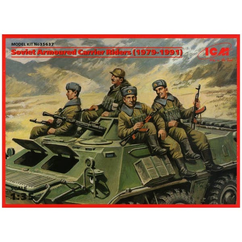 1/35 Soviet Armoured Carrier Riders (1979-1991)