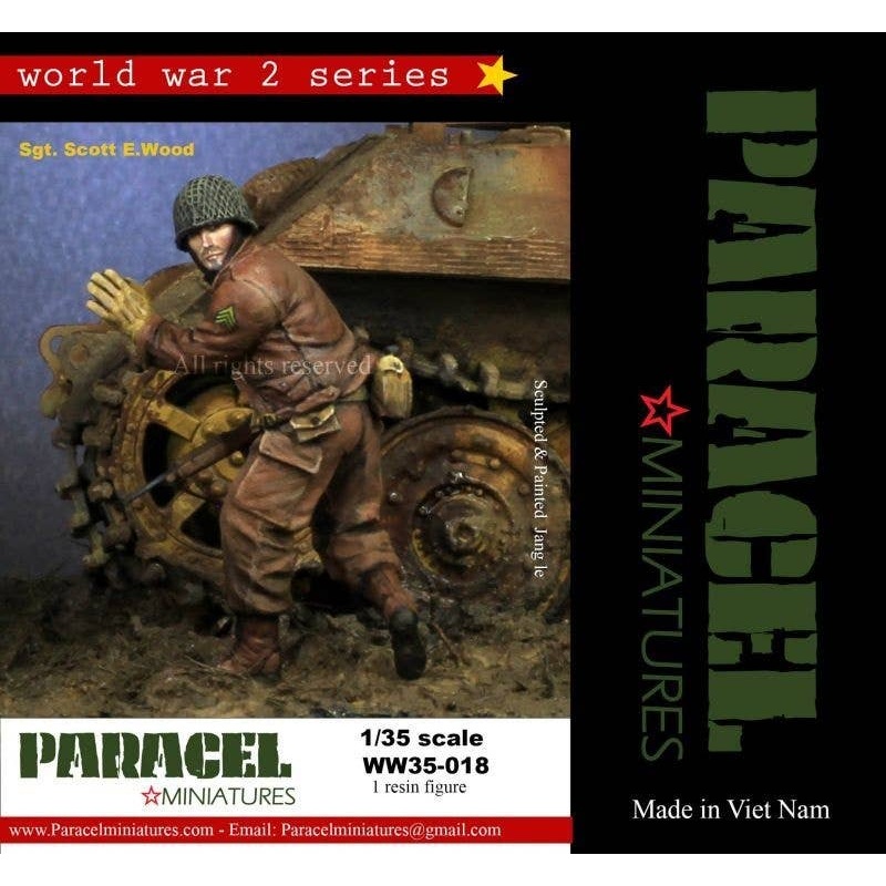 1/35 World War 2 Series: US GI (Sgt. E Wood)