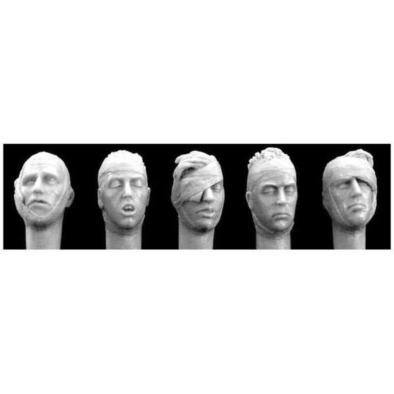 1/35 Bandaged heads