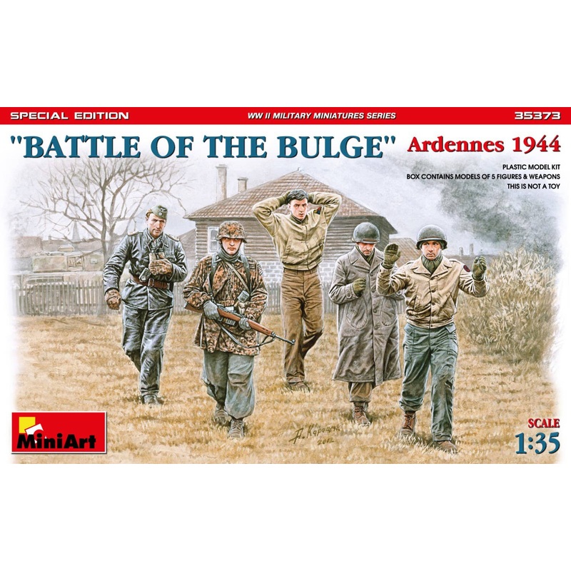 1/35 Battle of the Bulge Ardennes 1944. Special Edition 5 Figures