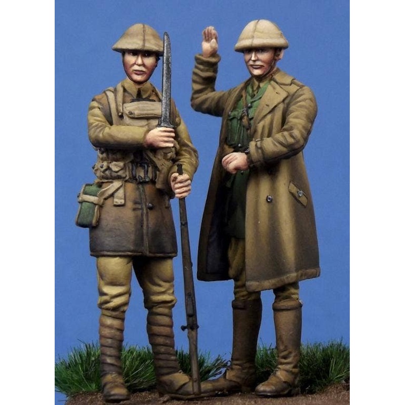 1/35 British Armed Forces Officer & Infantry (WWI)