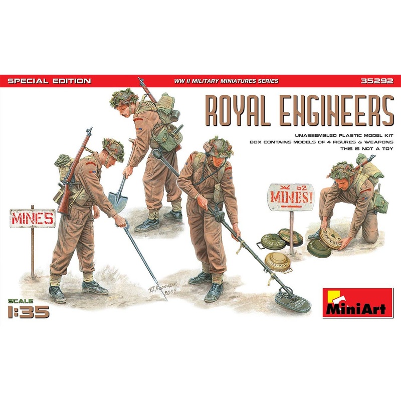 1/35 British Army Engineers Special Edition (4pcs)