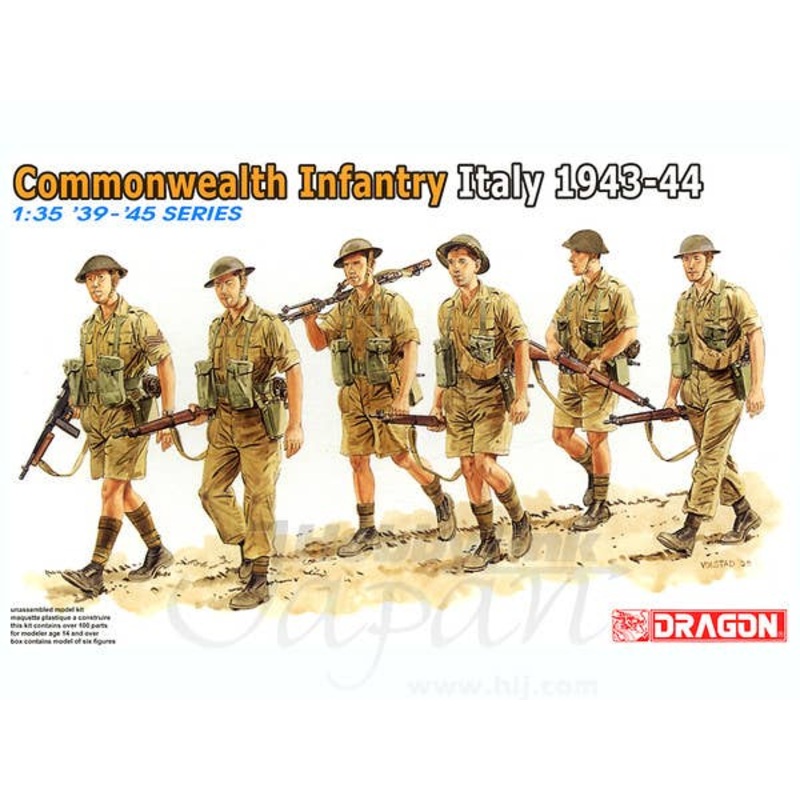 1/35 Commonwealth Infantry Italy 1943-44