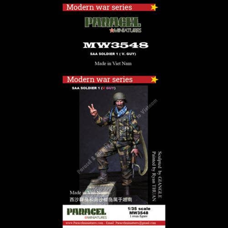 1/35 Current Use Syrian Civil War Syrian Government Forces (SAA) Infantry #1 V Sign