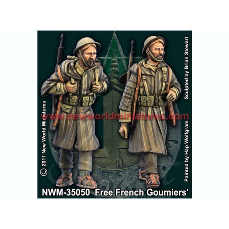 1/35 Free French Goumiers (2 figures)