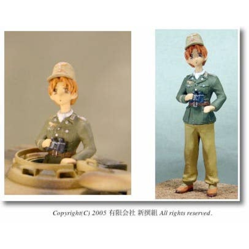1/35 German Tank Commander Lieutenant Brume