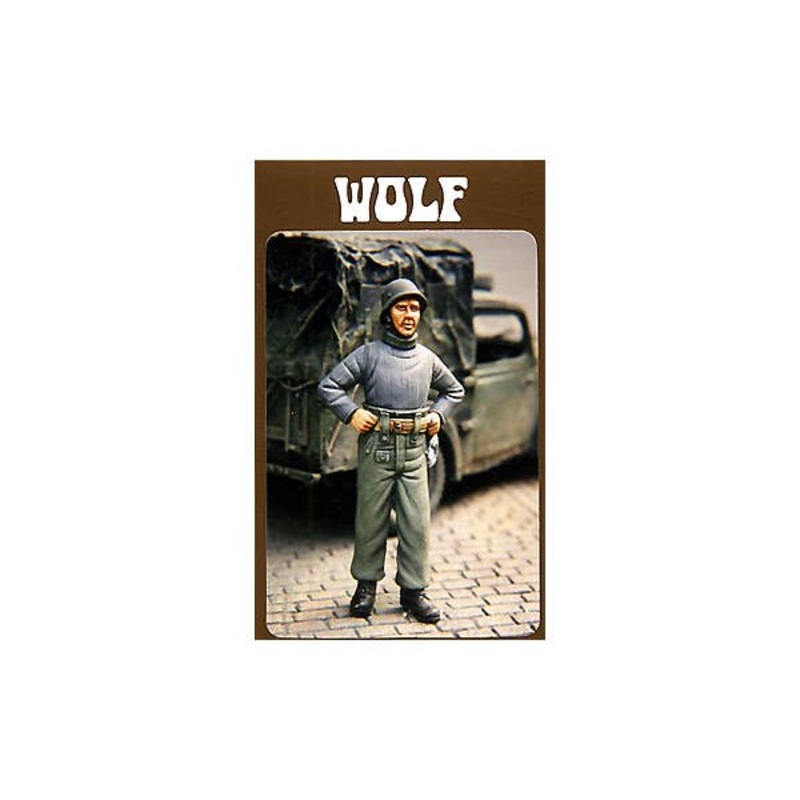 1/35 Panzer Mechanic WWII in Rollneck Sweater