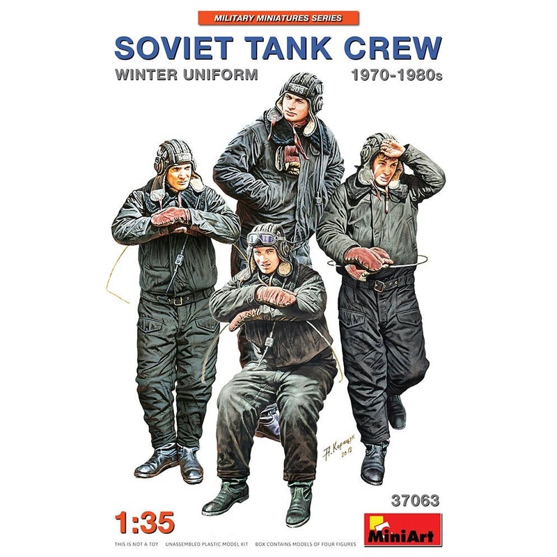 1/35 Soviet Tank Crew 1970-1980s Winter Uniform