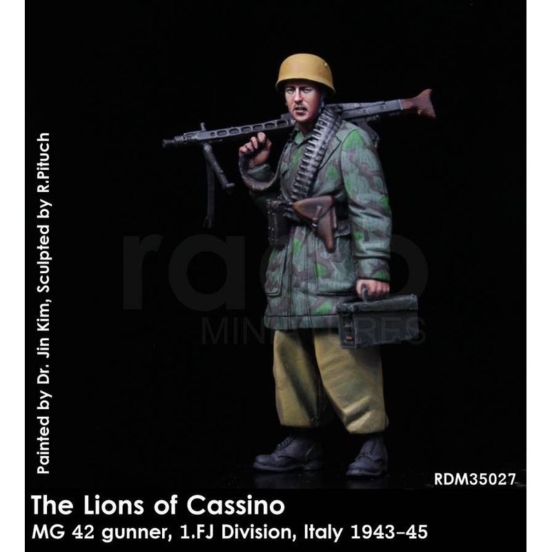 1/35 The Lions of Cassino MG 42 Gunner, 1. FJ Division, Italy 1943-45