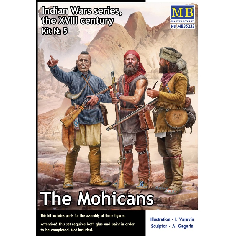 1/35 The Mohicans. Indian Wars Series, the XVIII Century. Kit No 5