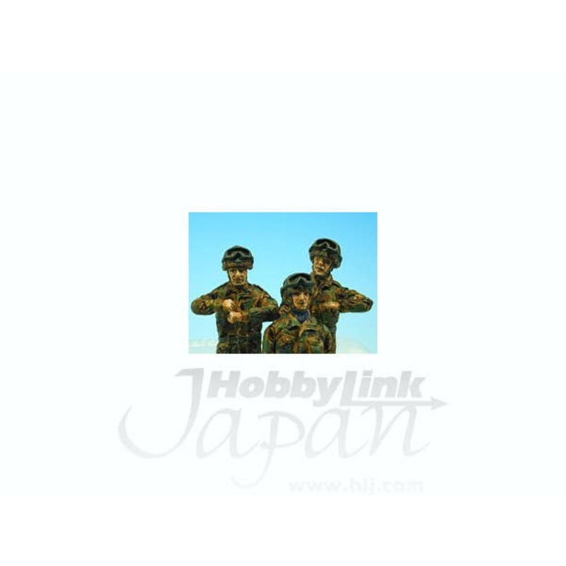 1/35 UK Warrior Crew w/Infantry Helmets
