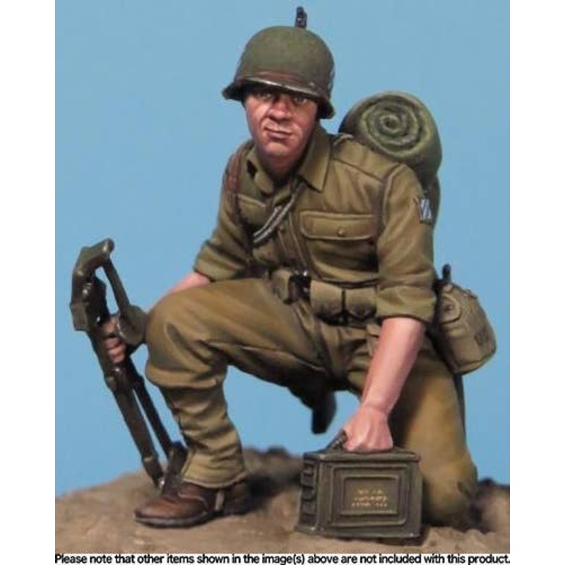 1/35 US Army Machine gunner #2 WW II