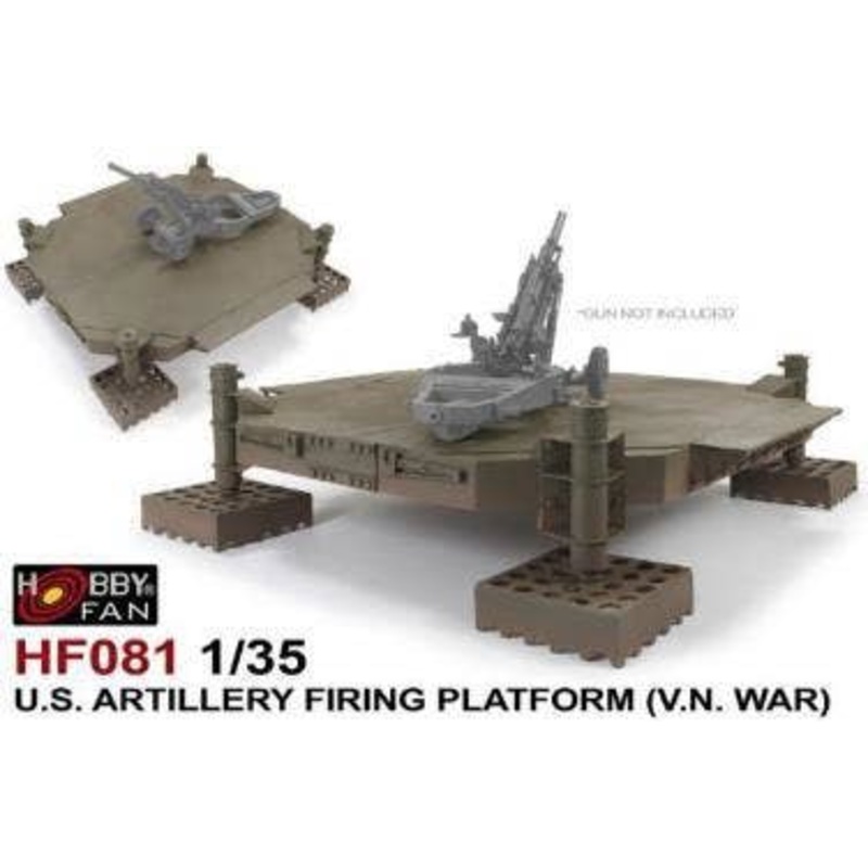 1/35 US Artillery Firing Platform (V.N. War)