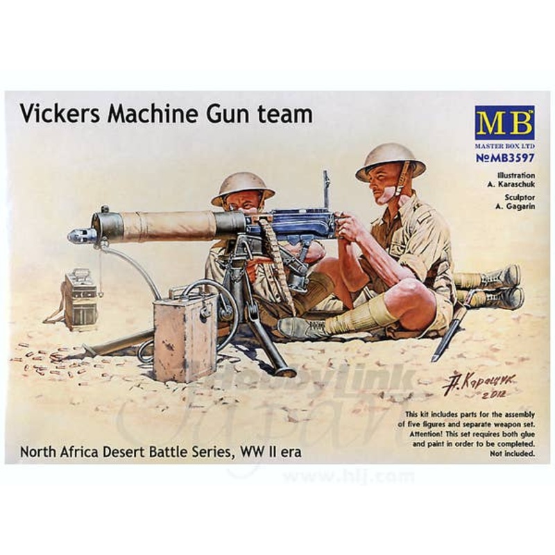 1/35 Vickers Machine Gun Team