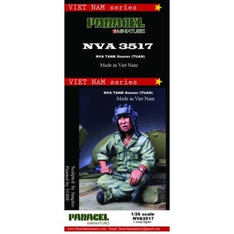 1/35 Vietnam War NVA Tank Gunner