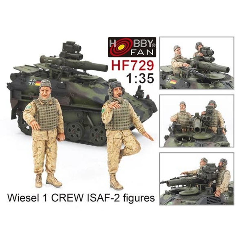 1/35 Wiseel 1 Crew ISAF 2 Figures