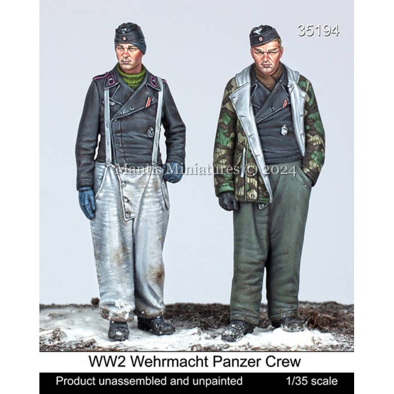 1/35 WW2 Wehrmacht Panzer Crew