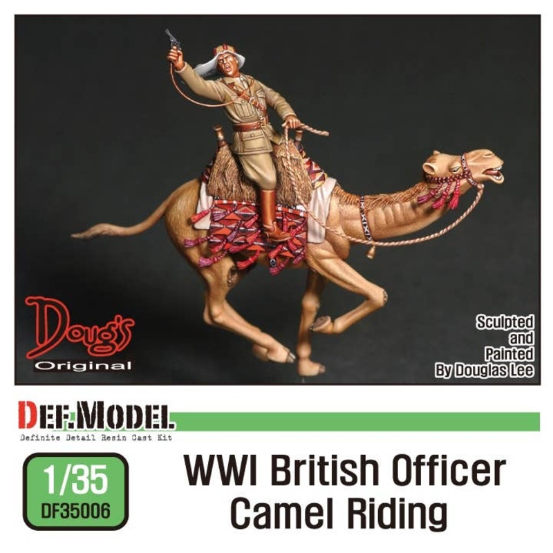 1/35 WWI British Officer Camel Riding