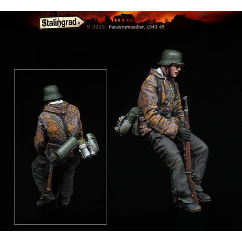 1/35 WWII German Grenadier 1943 - 45 (3) A New Face of a Tank Desant