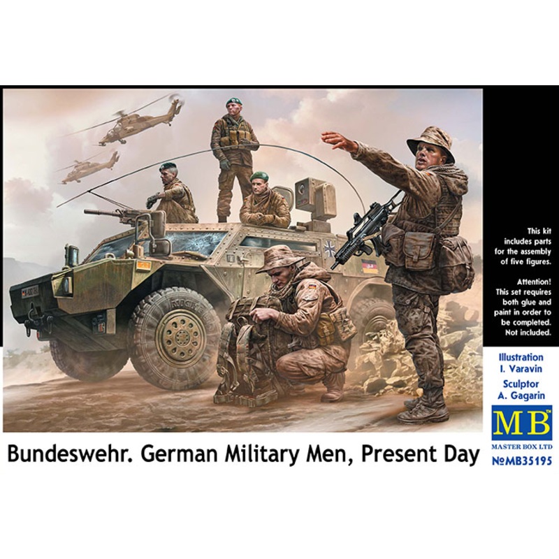 1/35 Bundeswehr. German Military Men, Present Day