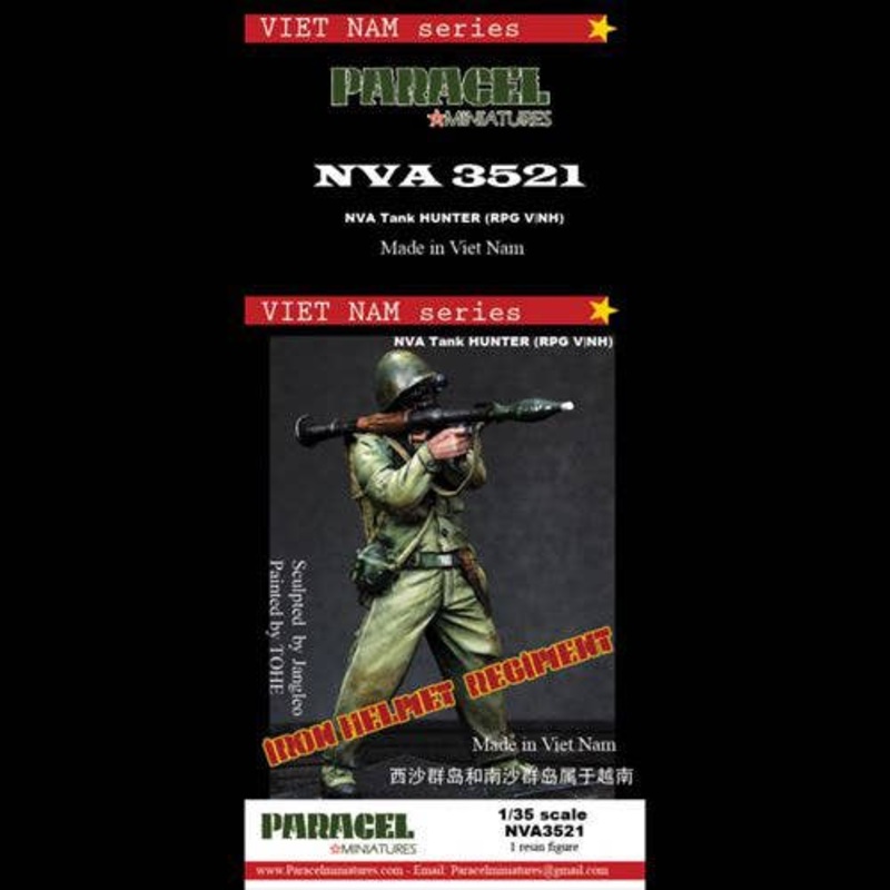 1/35 Current Use Vietnam War North Vietnamese Army(NVA) Iron Cap Battalion RPG-7 Archer