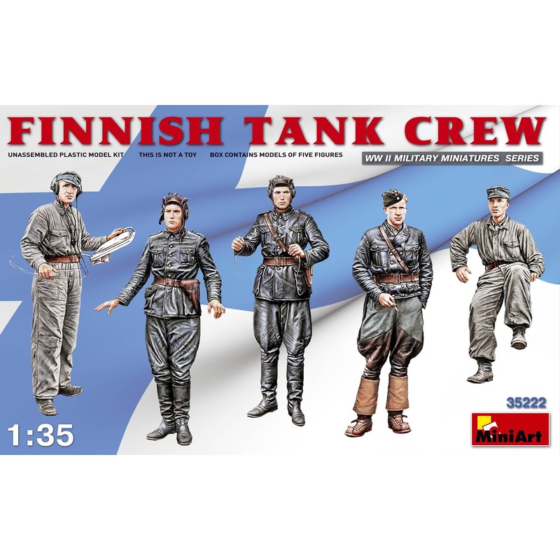 1/35 Finnish Tank Crew