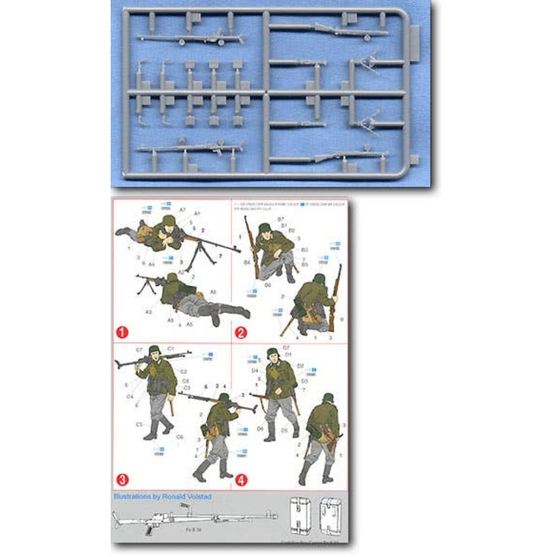 1/35 German Anti-Tank Team France 1940
