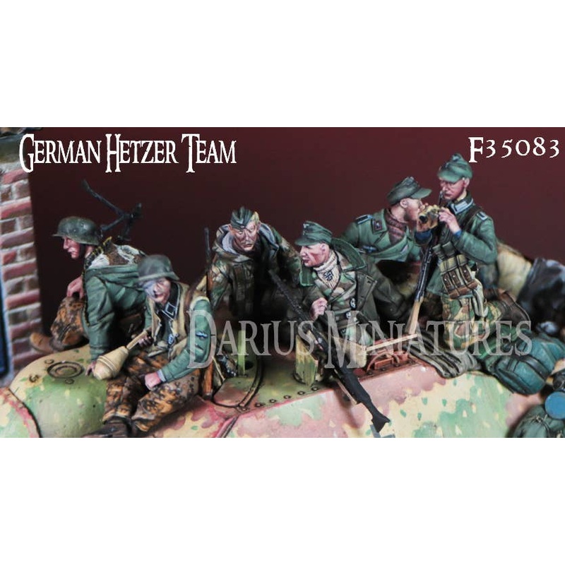 1/35 German Hetzer Team