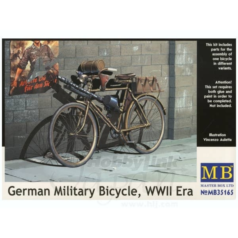1/35 German Military Bicycle WWII Era