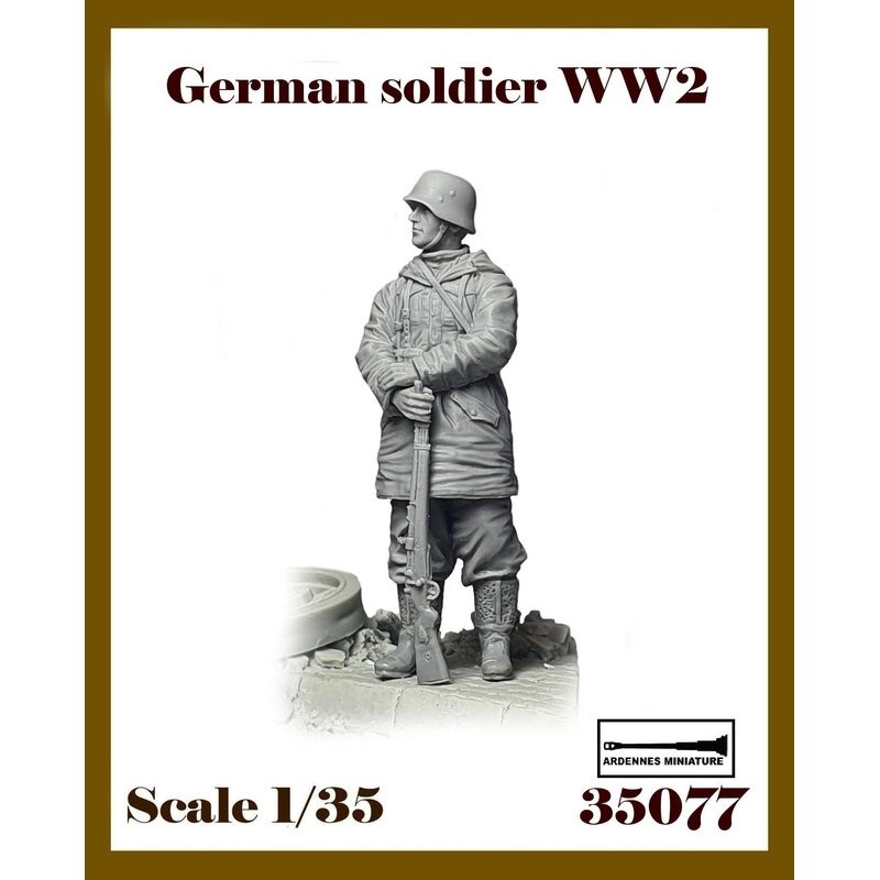 1/35 German Soldier WW2 (raise a rifle)