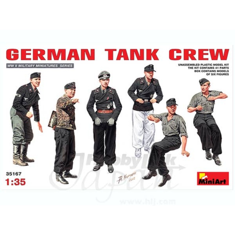 1/35 German Tank Crew
