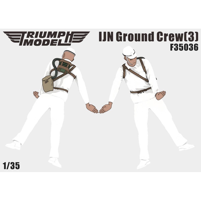 1/35 IJN Ground Crew (3)
