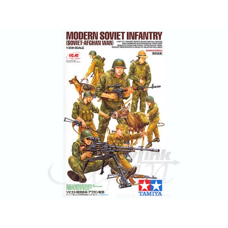 1/35 Modern Soviet Infantry Soviet-Afghan War