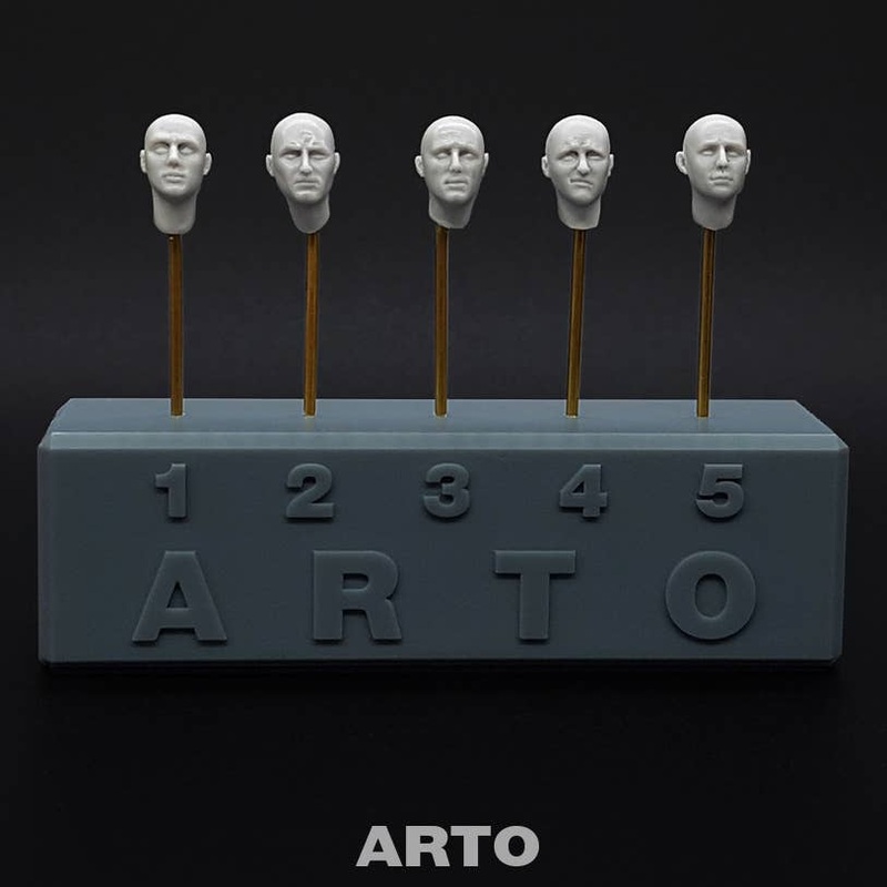 1/35 Resin Heads (5pcs)