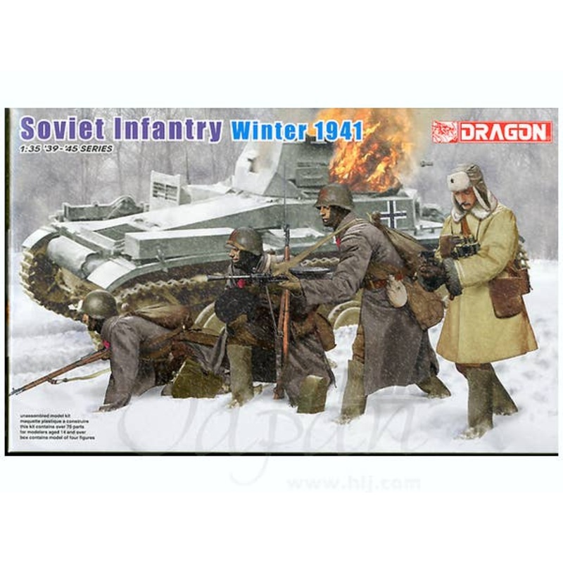 1/35 Soviet Infantry 1941 Winter Season