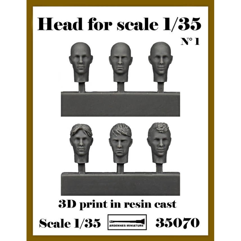 1/35 Spare Headset No.1 (6pieces)