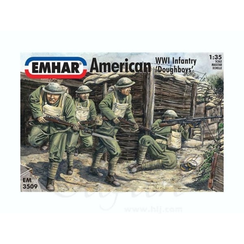 1/35 U.S. WWI Infantry Doughboys