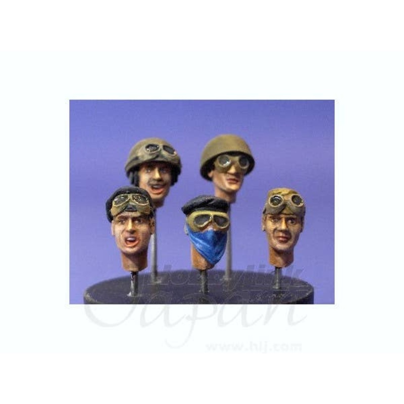 1/35 UK Tank Heads #2