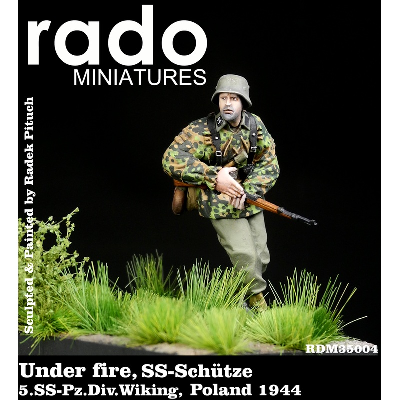 1/35 Under Fire SS Schutze 5 SS Panzer Division Wiking Poland 1944