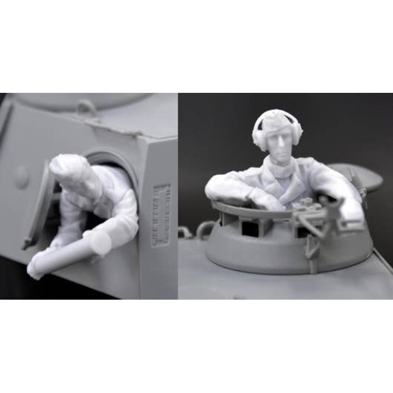 1/35 WWII German Tank Crew Set (2 Figures)
