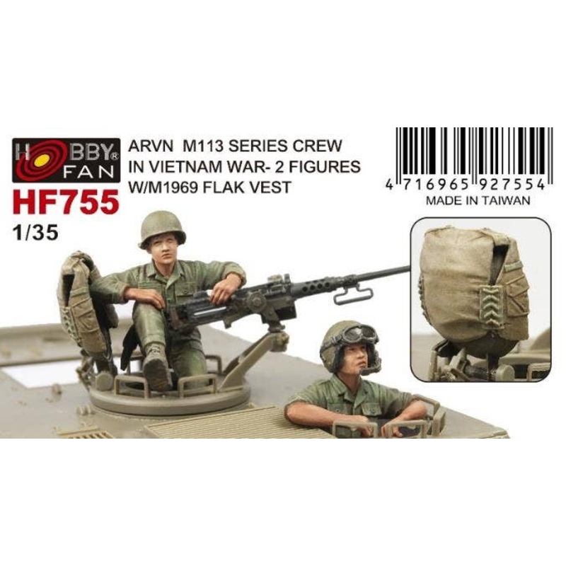 1/35 Army of The Republic of Vietnam M113 Crew 2 pcs / Bulletproof Jacket