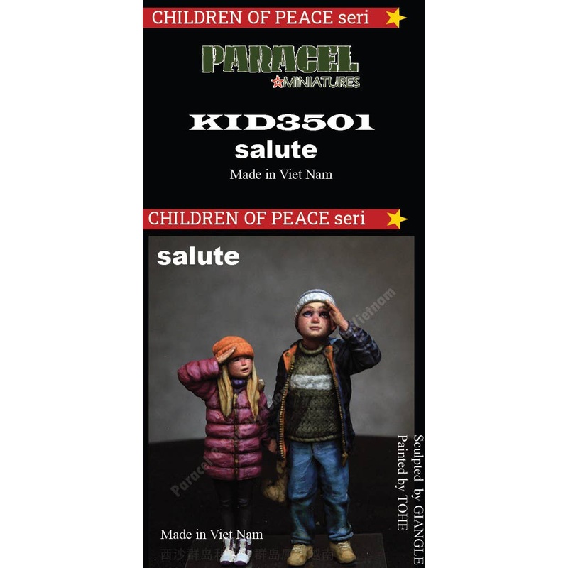 1/35 Current Use Salute Children (2pcs)